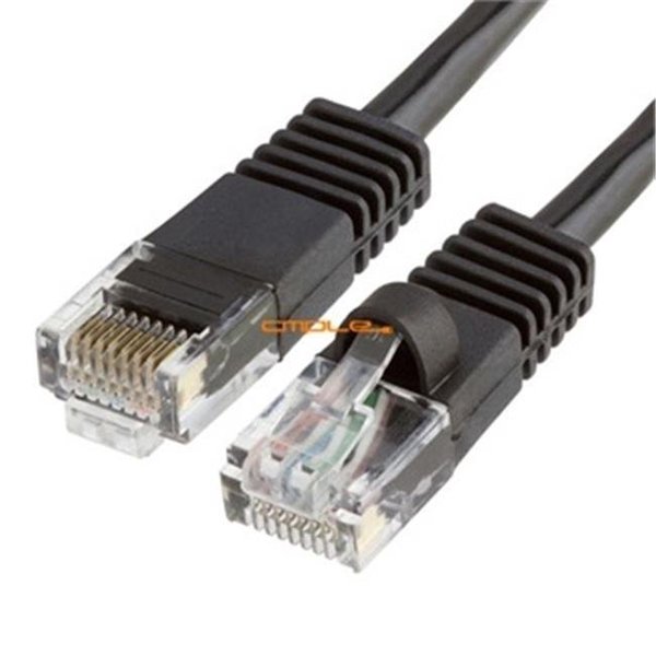 Cmple Cmple 1227-N RJ45 CAT5 CAT5E ETHERNET LAN NETWORK CABLE -w 150 FT Black 1227-N